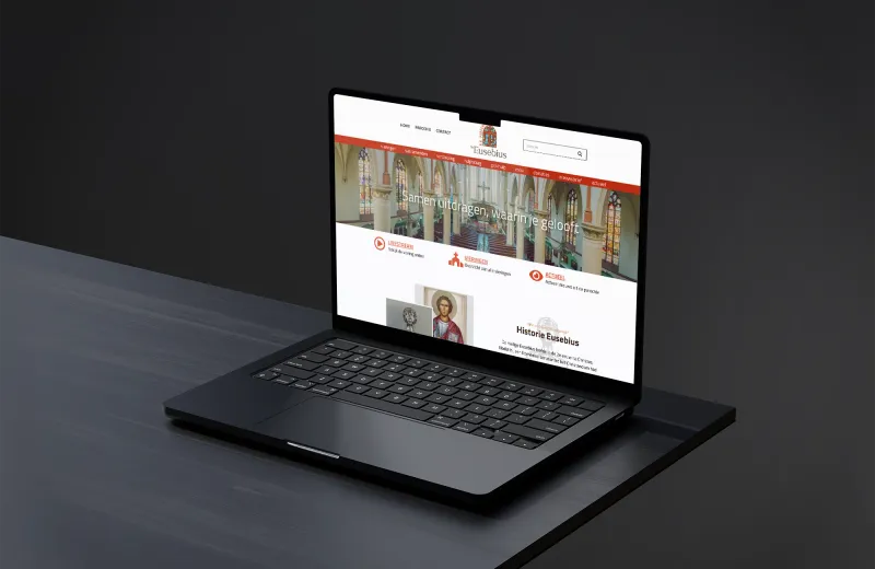 Elementor website voor Eusebius Parochie